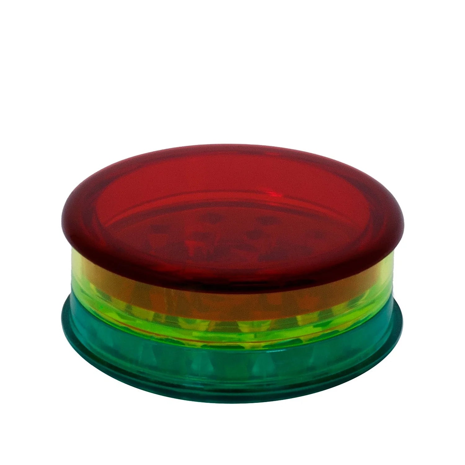 3-Piece Plast Grinder - Rastafari
