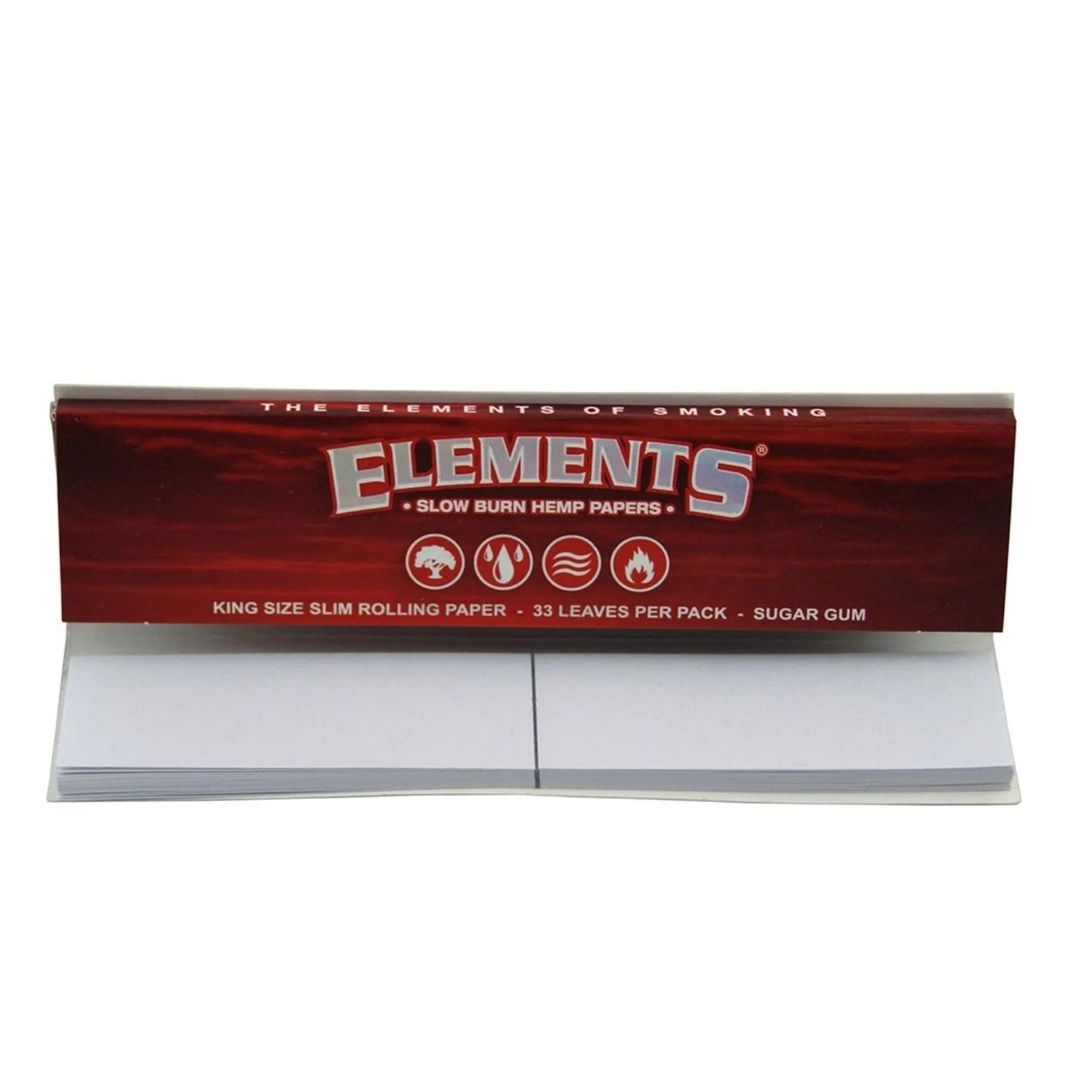 Elements Rauður KS slim + tips