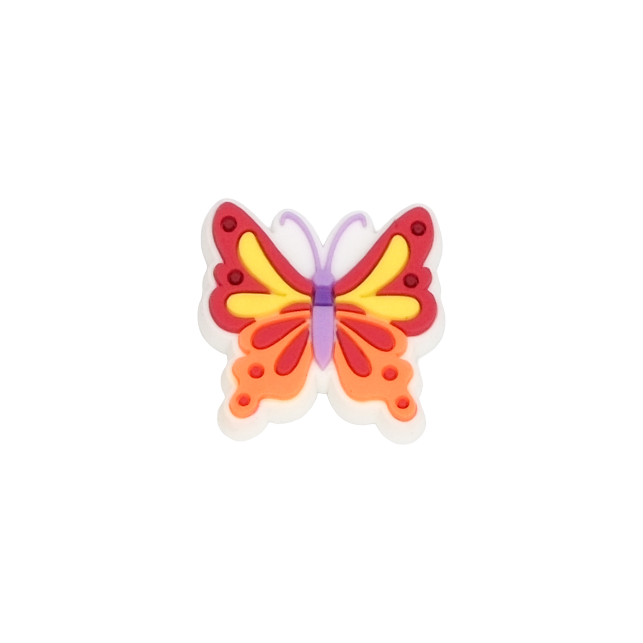 Butterfly (Red & Yellow) - Jibbitz