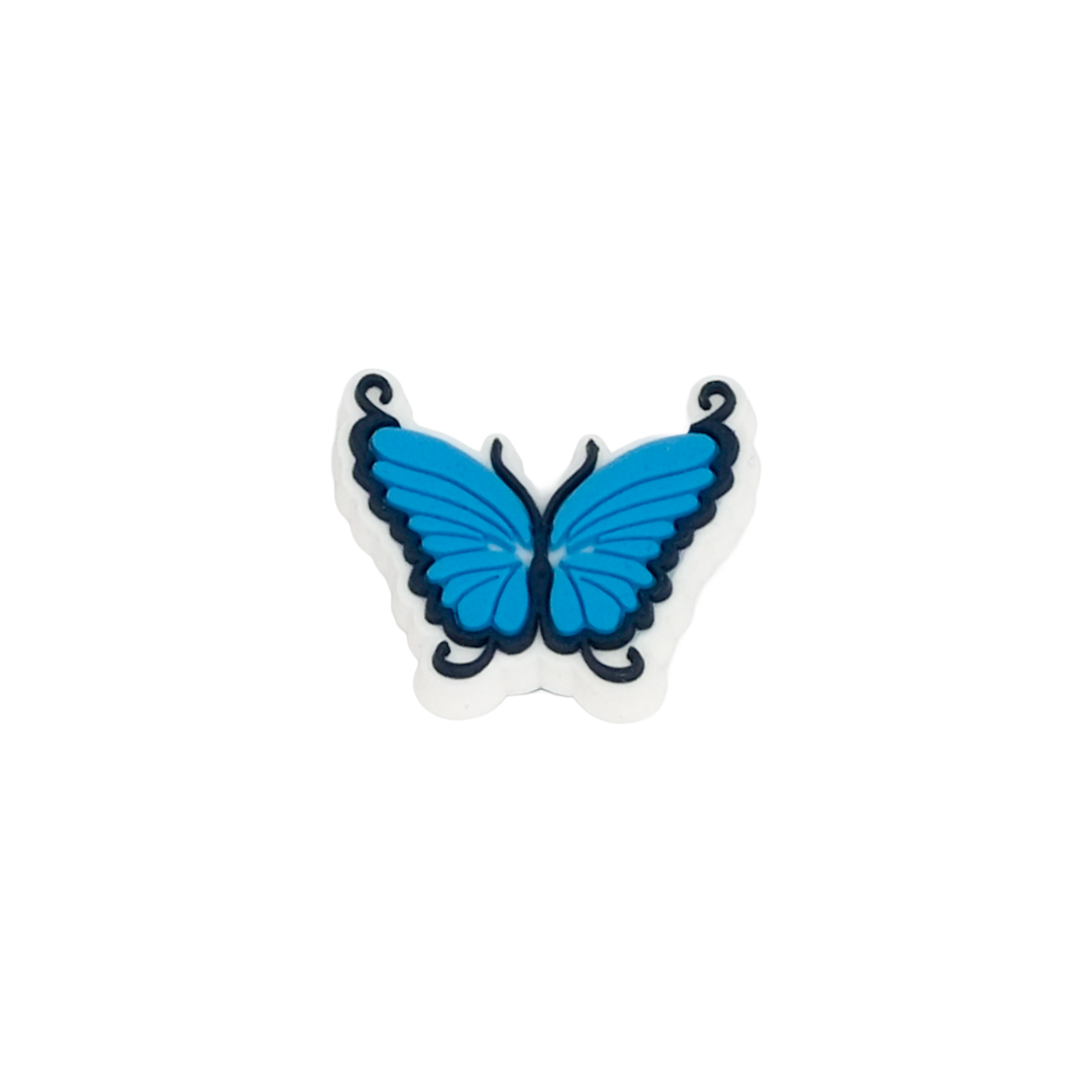 Butterfly (Blue & Black) - Jibbitz