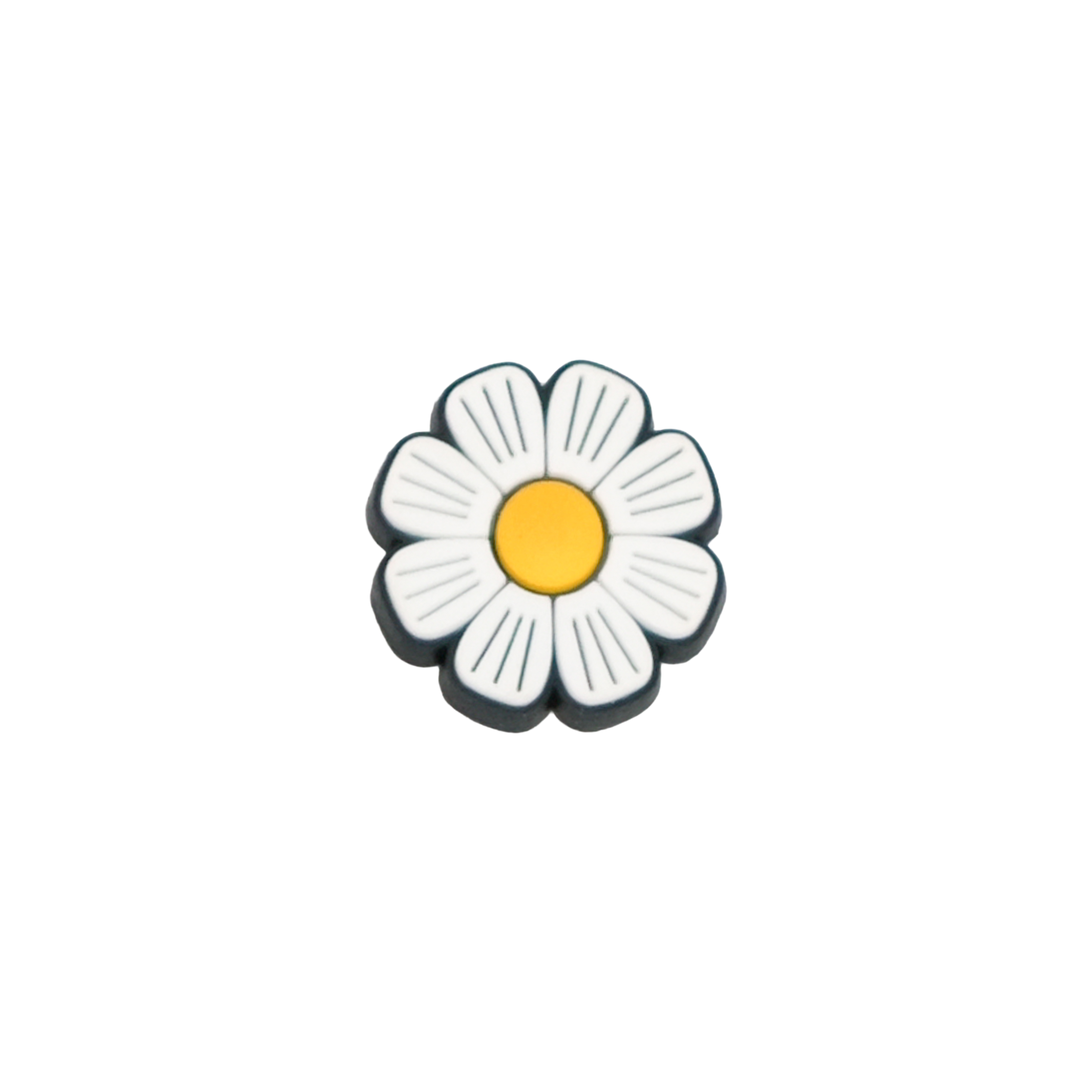 Flower (White) - Jibbitz
