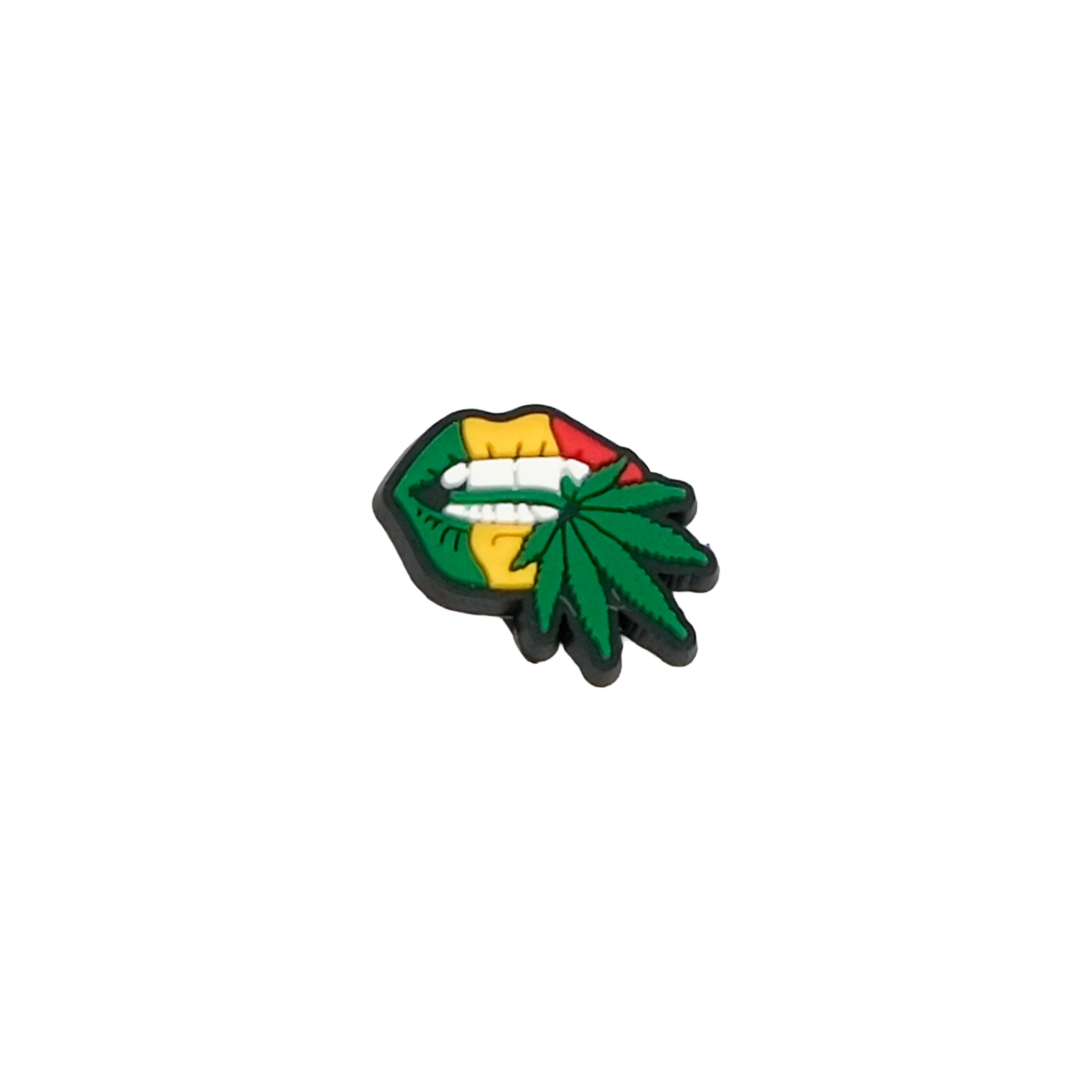 Rasta Lips - Jibbitz