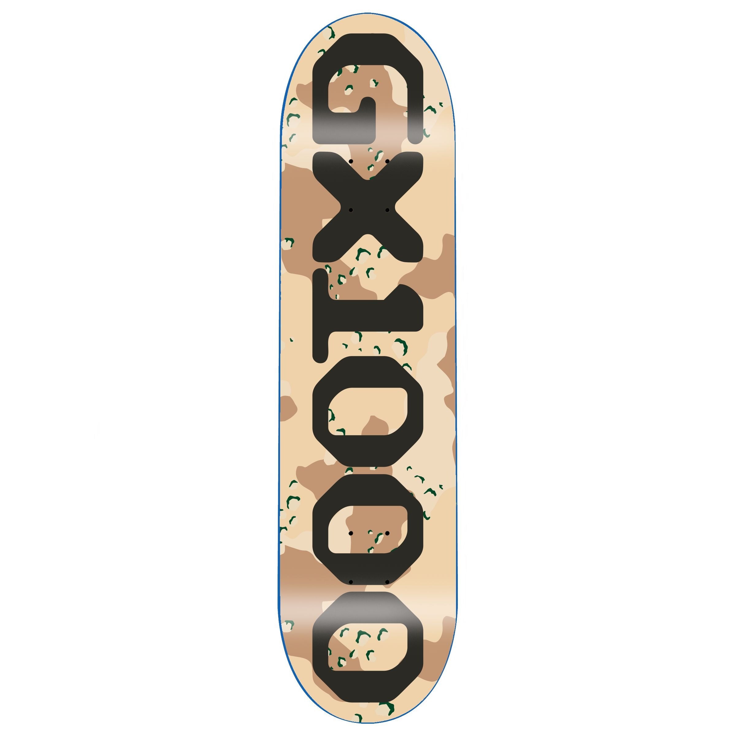 OG Logo Camo Black - 8.25 - Made In Mexico - 100% Wood