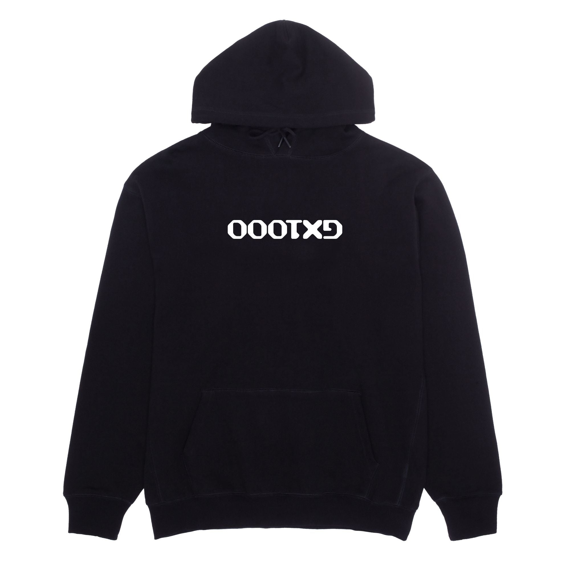 GX1000 - OG Logo Upside Down Hoodie - Black