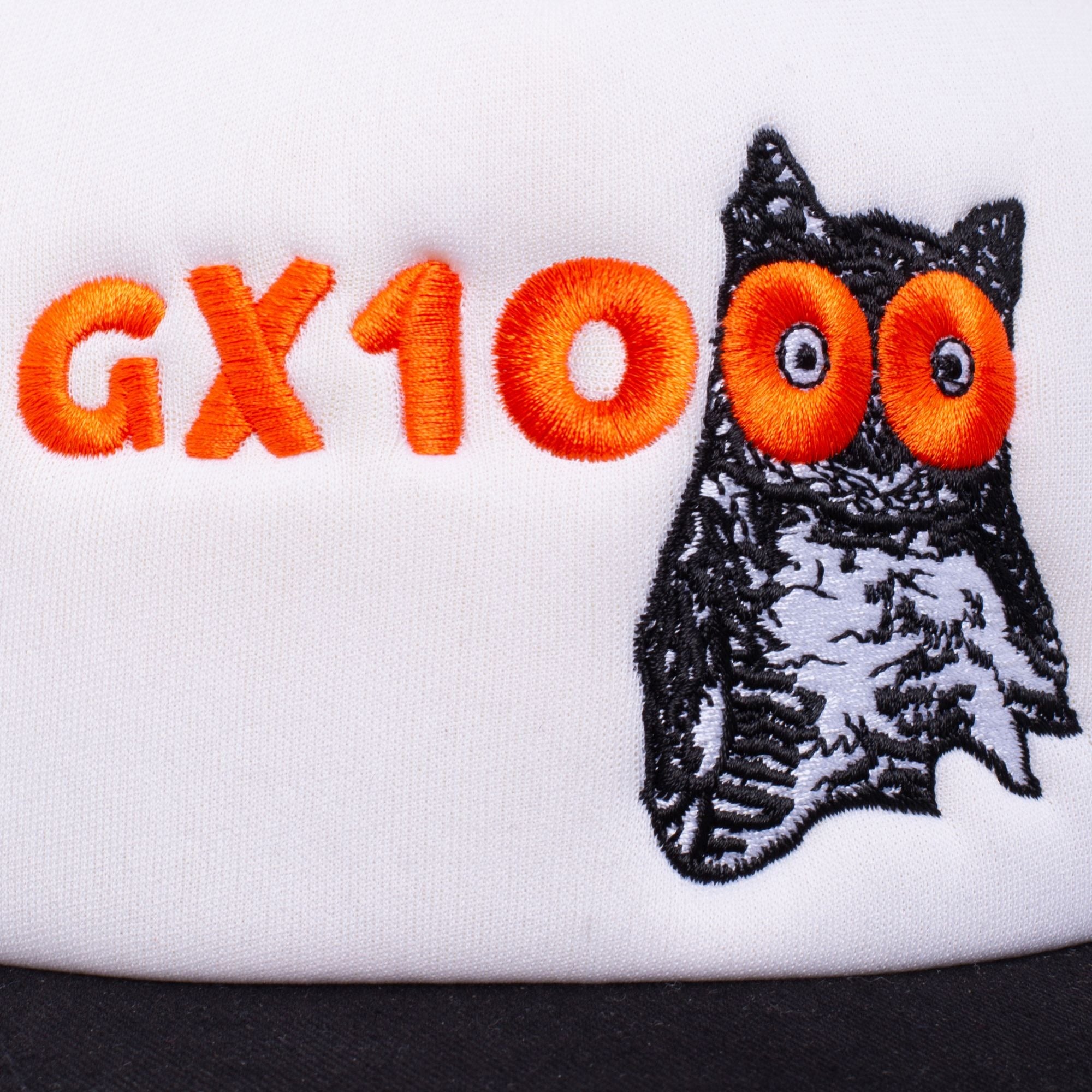 GX1000 - Hooters Trucker Derhúfa - Svört & Hvít