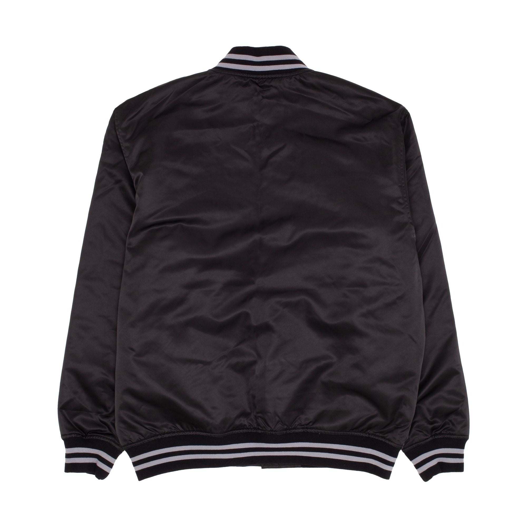 GX1000 - Satin Bomber Jacket - Svartur