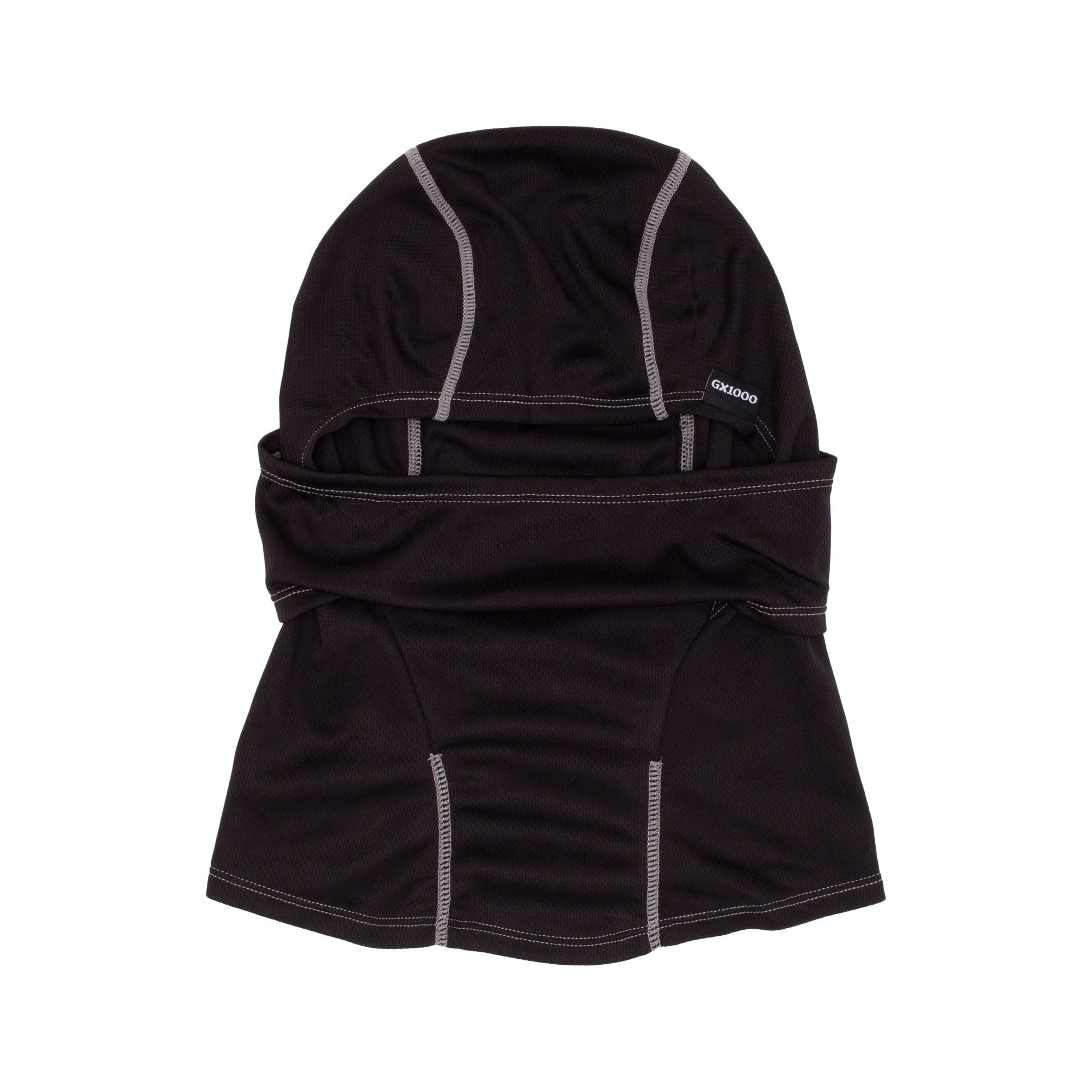 Balaclava - Black w/ Contrast Stitching - 88% Nylon 12% Spandex
