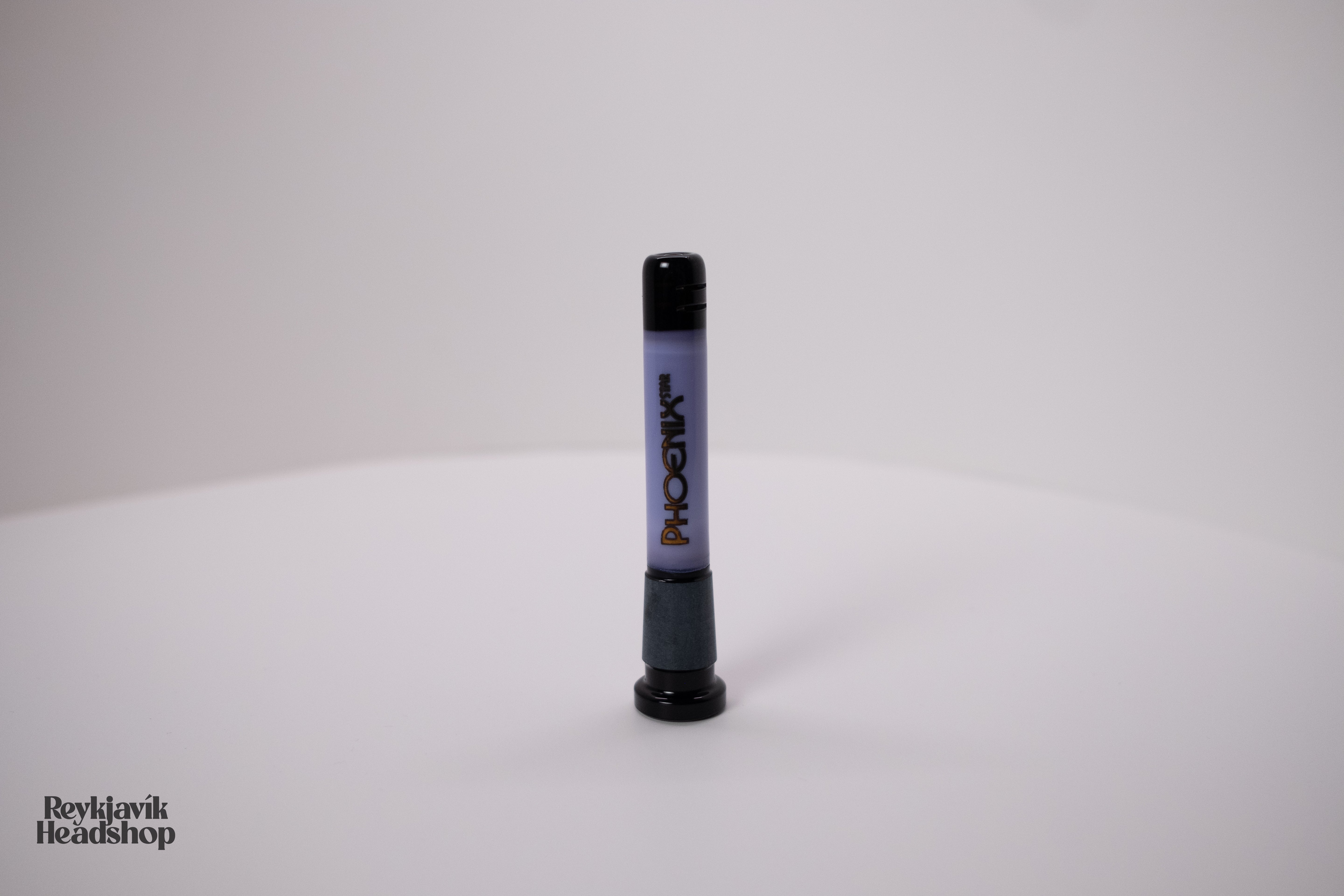 Phoenix fallrör með hliðaropum - Fjólublár - 14mm