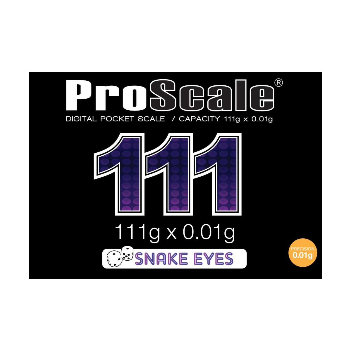 ProScale Snake Eyes 111 - Svört