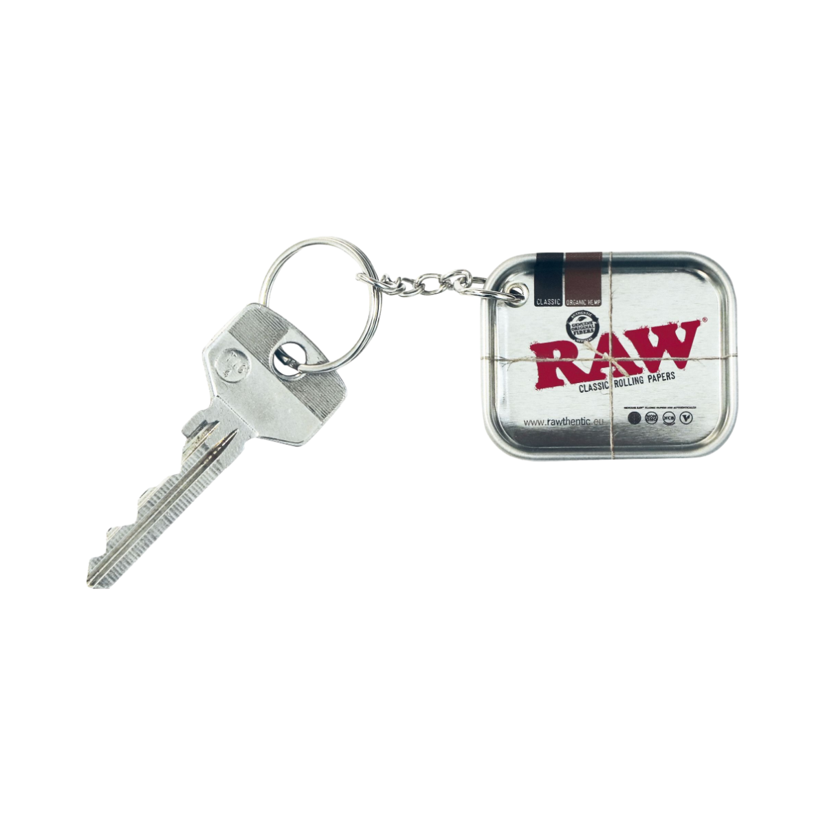 RAW Silfur lyklakippu bakki