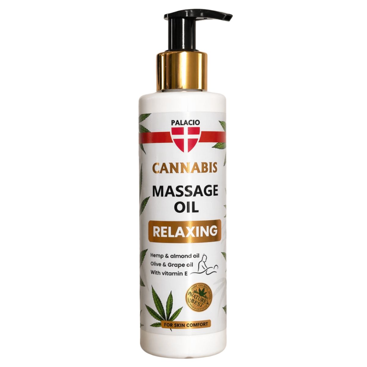 Palacio Body Oil for Relaxing Massage with Hemp 150 ml