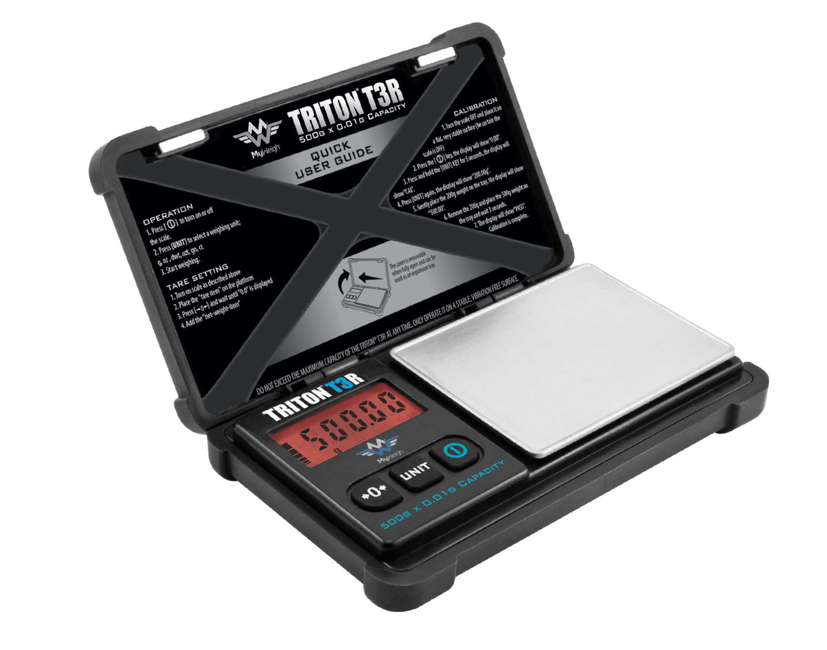 Triton T3 0.01-500g vigt - Rechargable
