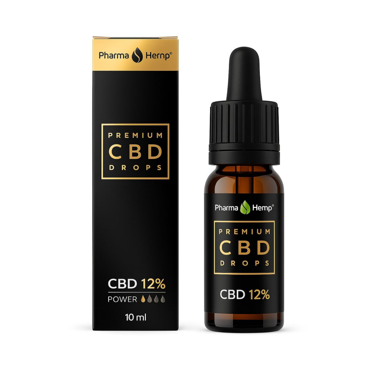 Pharma Hemp Premium CBD Drops 12% (10ml)