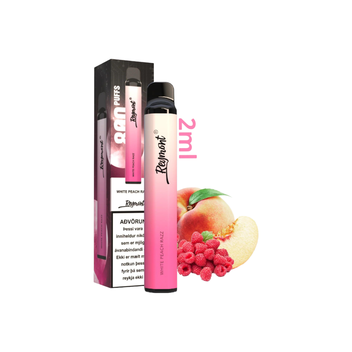 Reymont - White Peach Razz - 800 Puffs