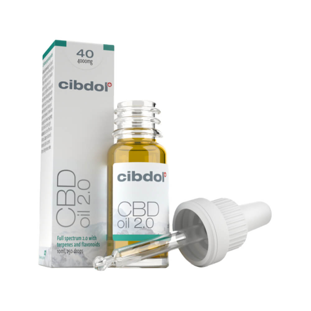 Cibdol CBD Oil 2.0 – 40% 4000mg (10ml)