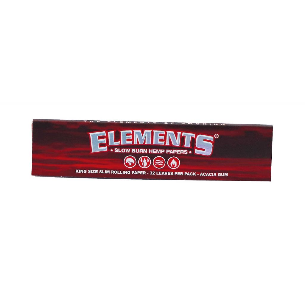 Elements Rauður KS slim + tips