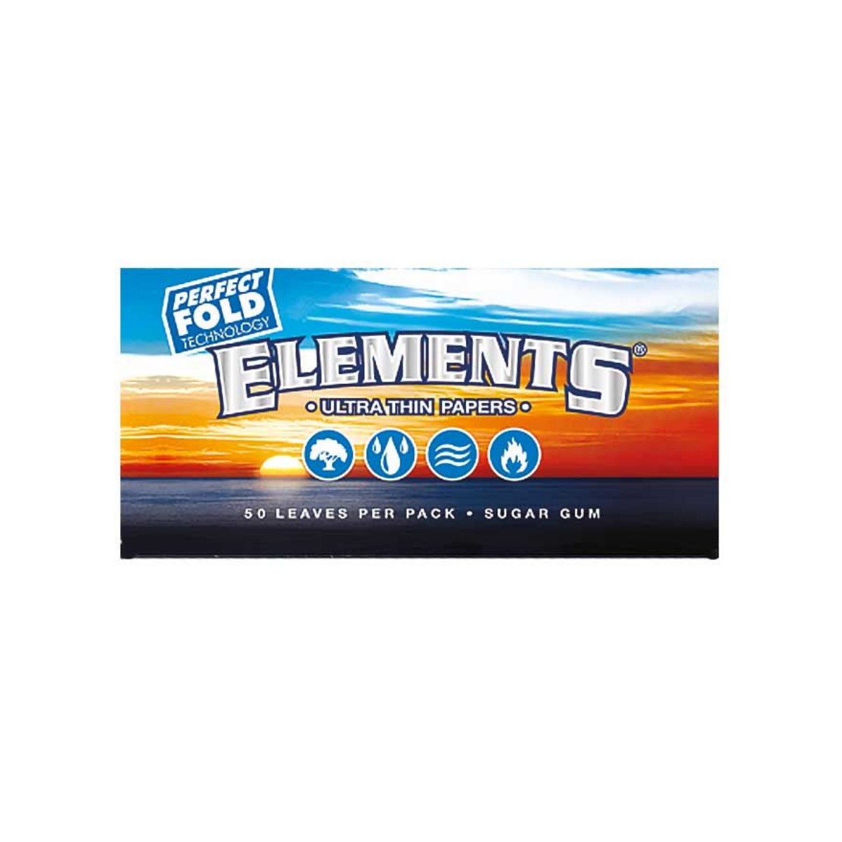 Elements Blár Perfect fold 1¼ size