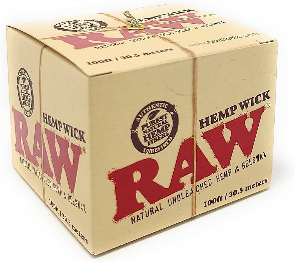 RAW Hemp Wick