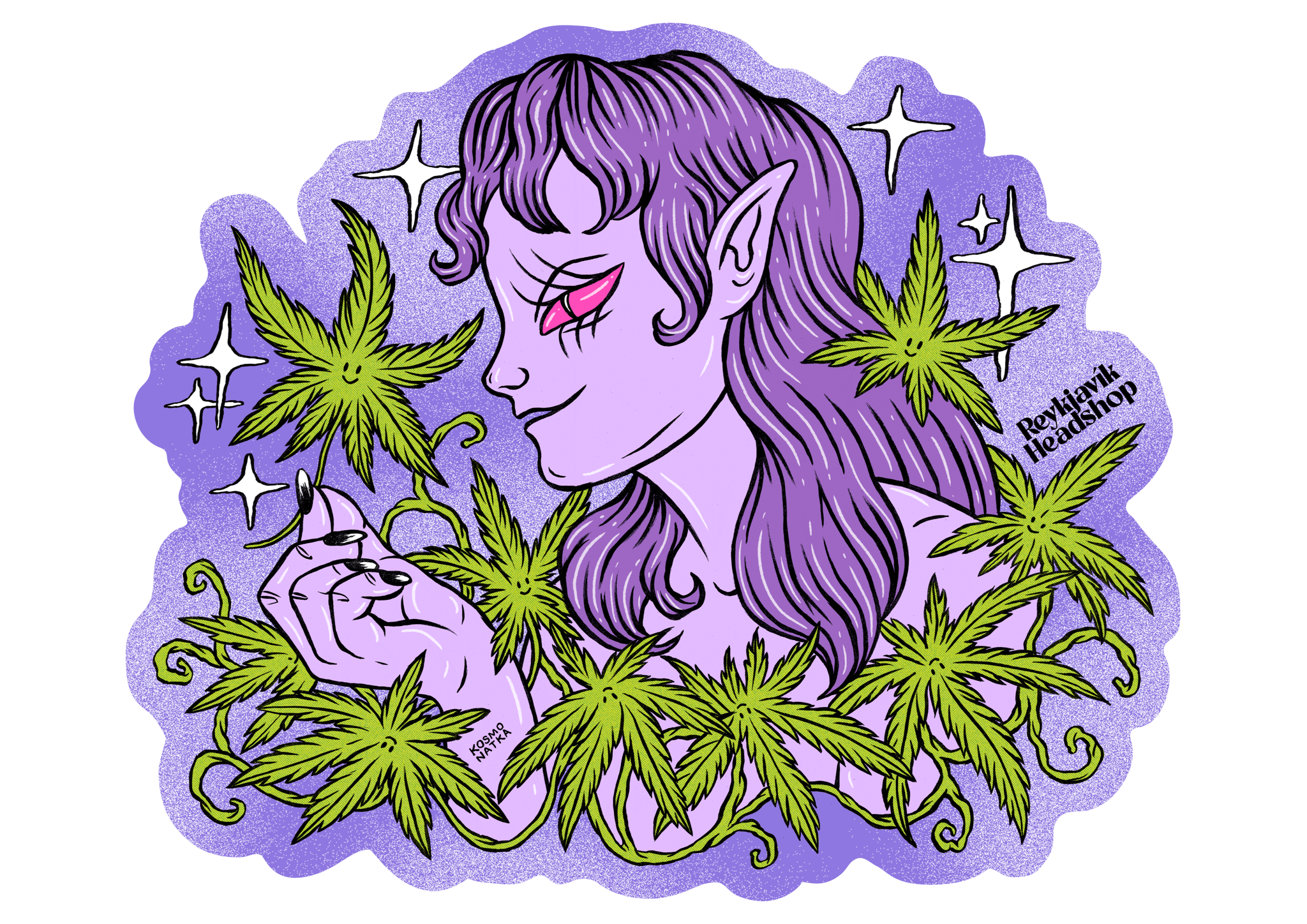 Lil Weeds - Límmiði