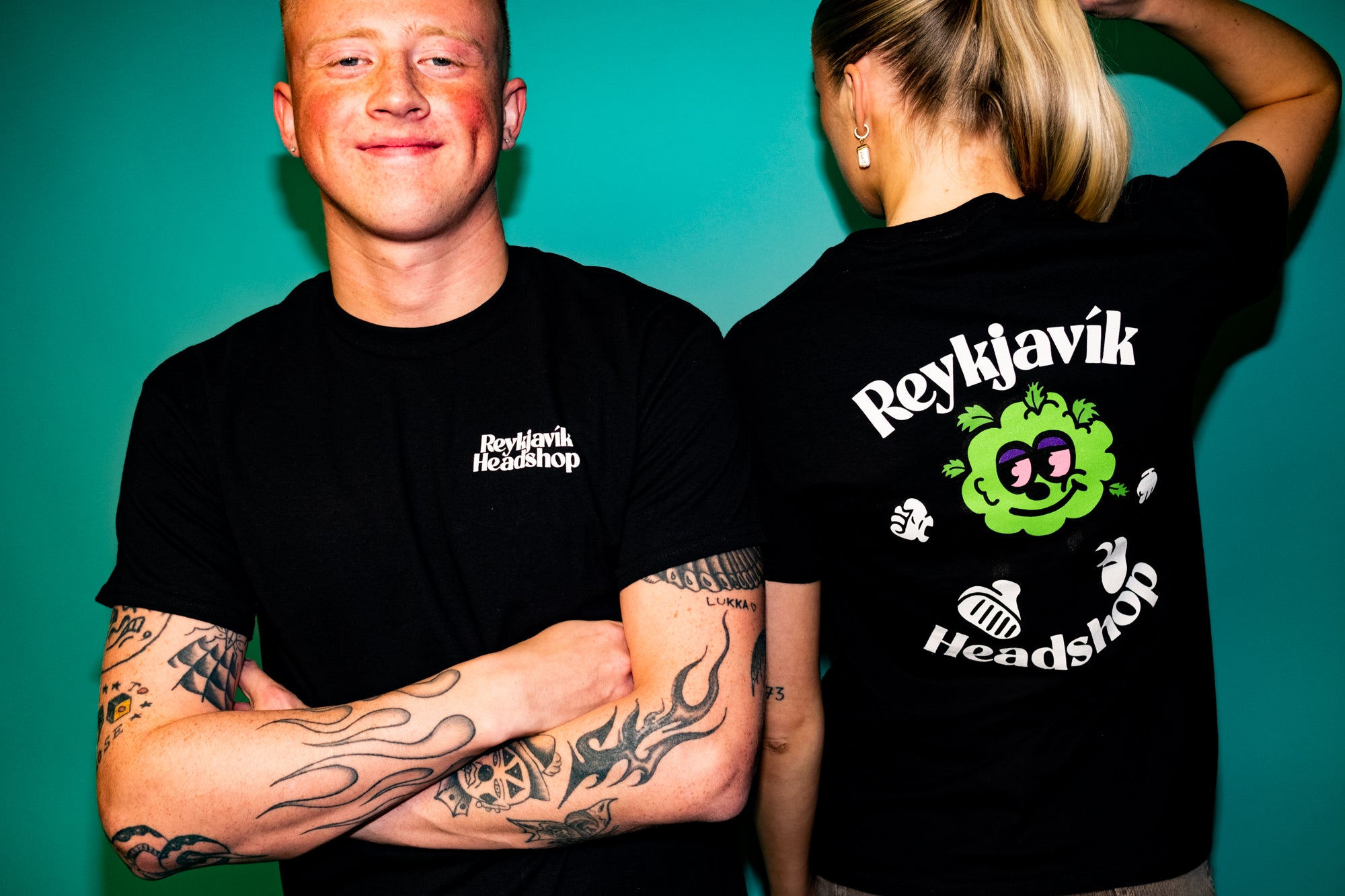 Reykjavík Headshop með Bödda Bloom Bolur