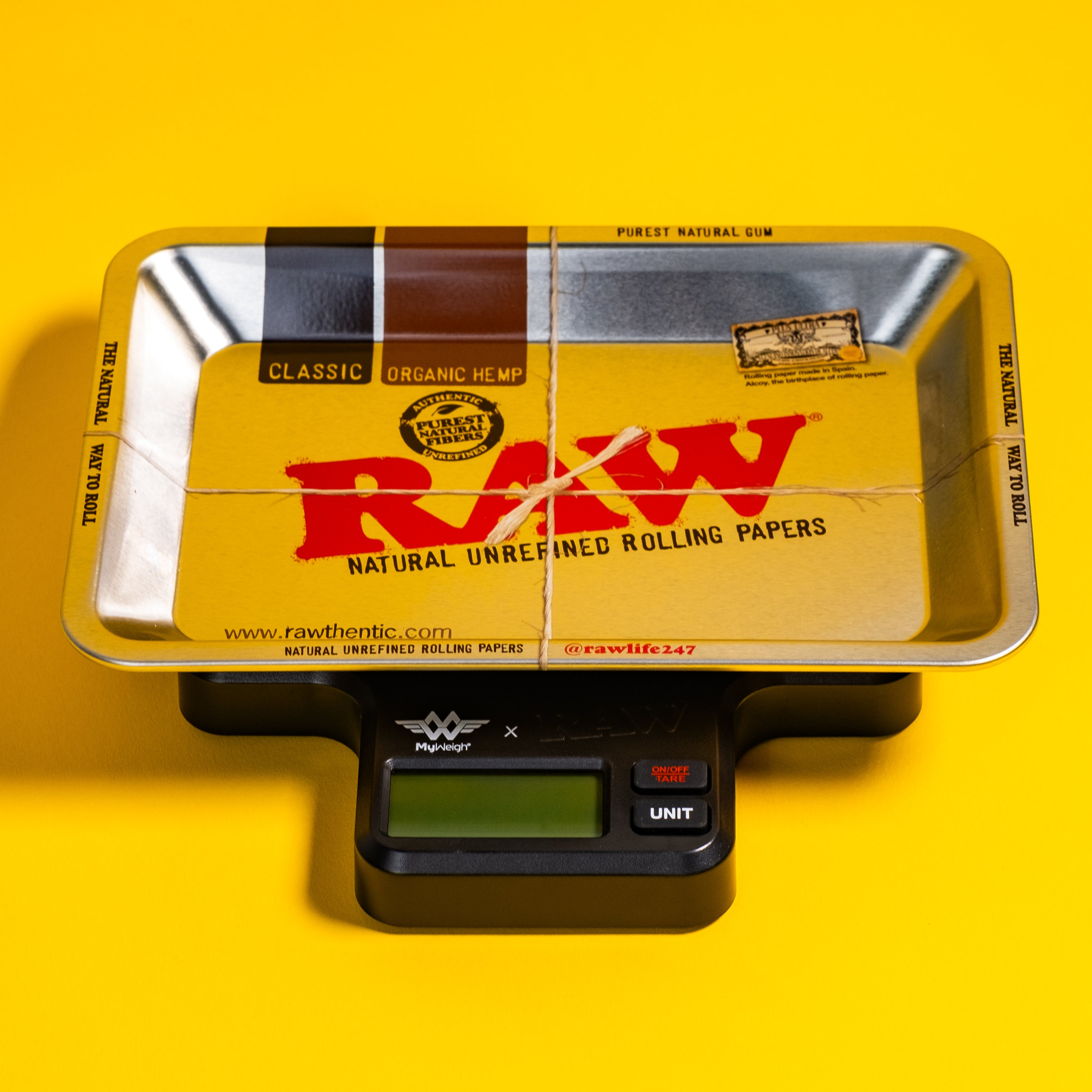 My Weigh x RAW