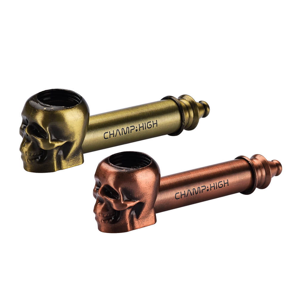 Champ High metal skull pípur
