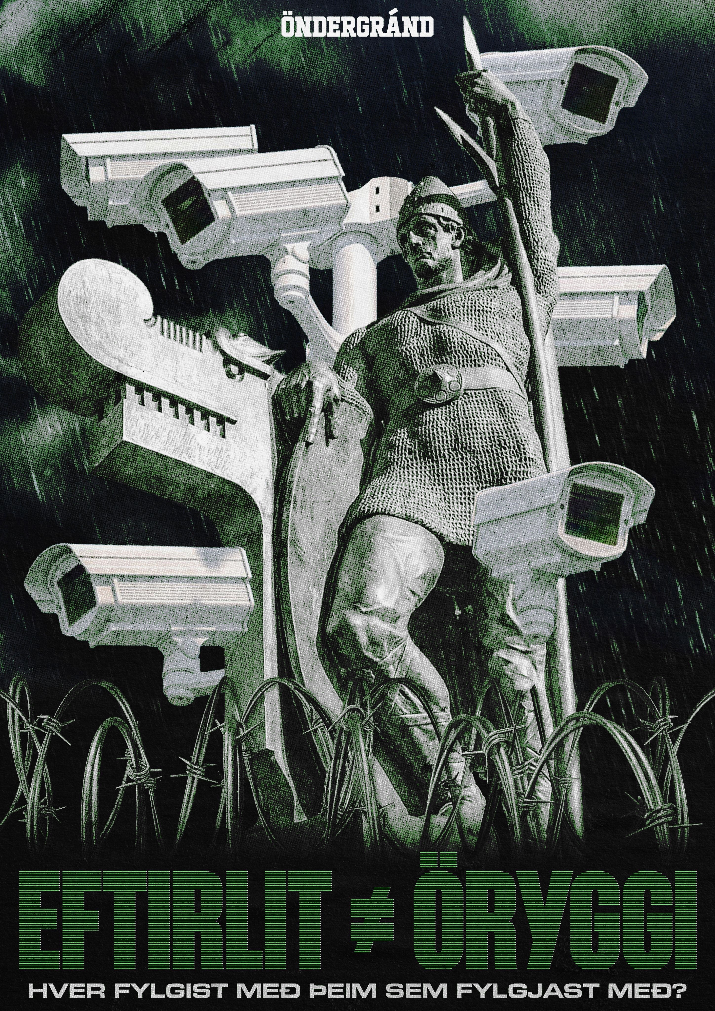 Eftirlit ≠ Öryggi - Prent