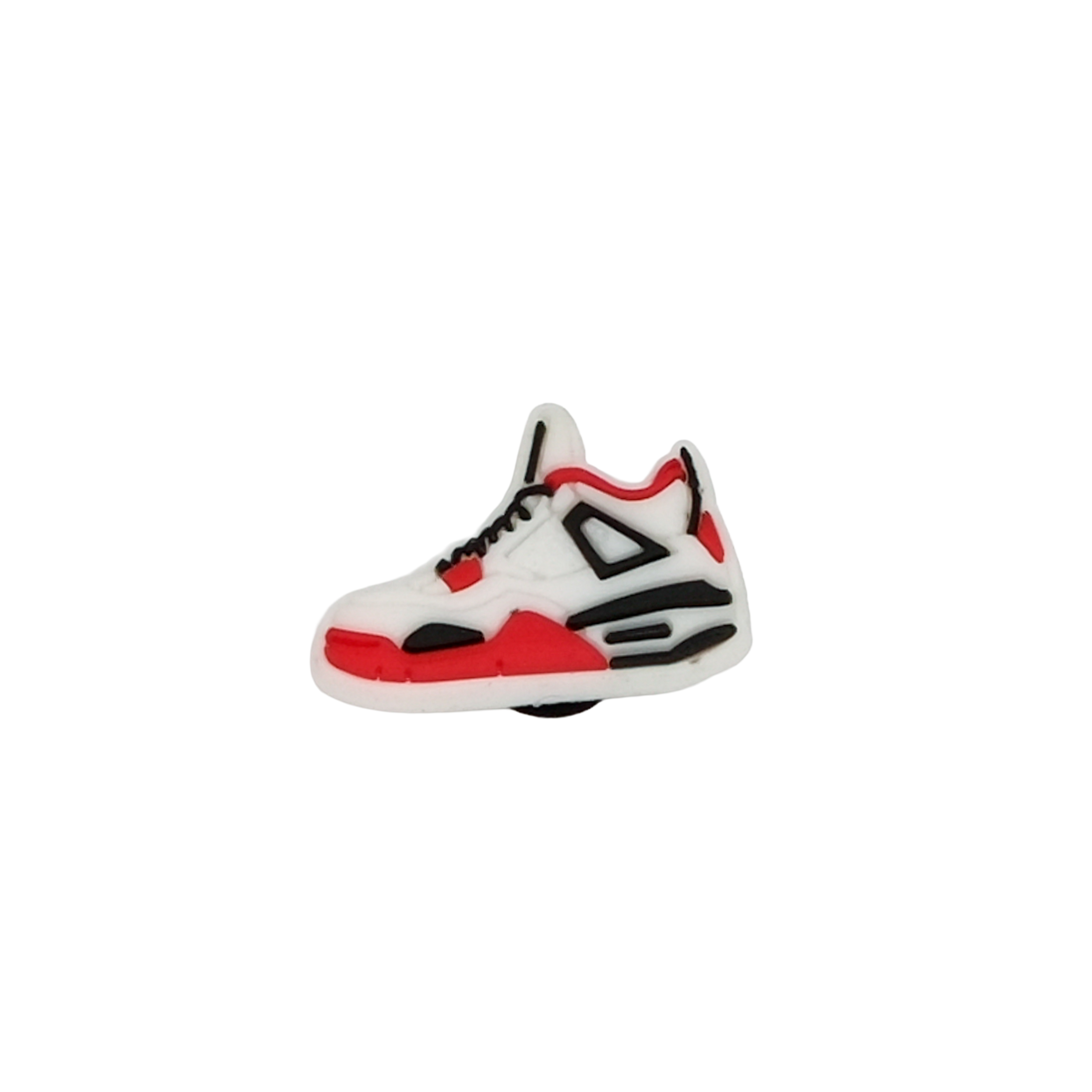 Red and White Jordans - Jibbitz