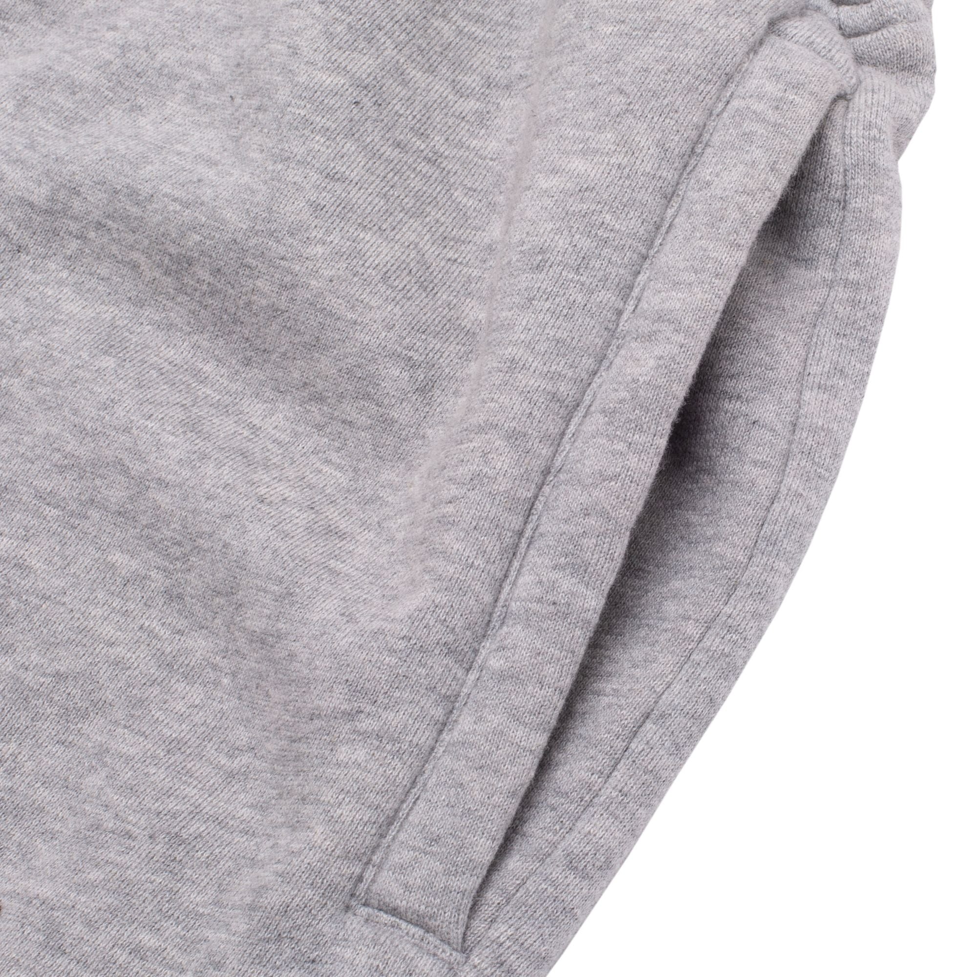 Sweat Short - Heather Grey - 100% Cotton - Made in China