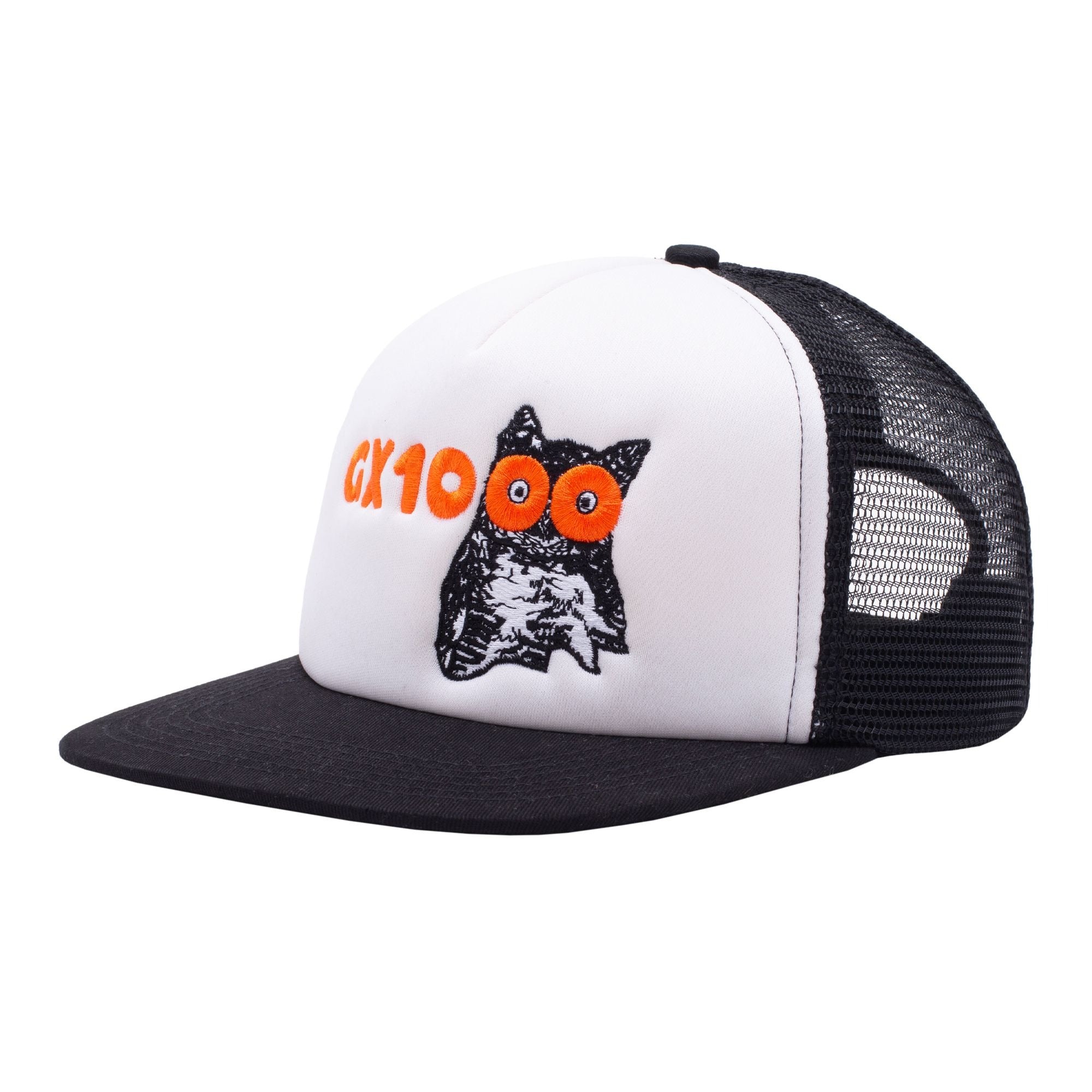 GX1000 - Hooters Trucker Derhúfa - Svört & Hvít