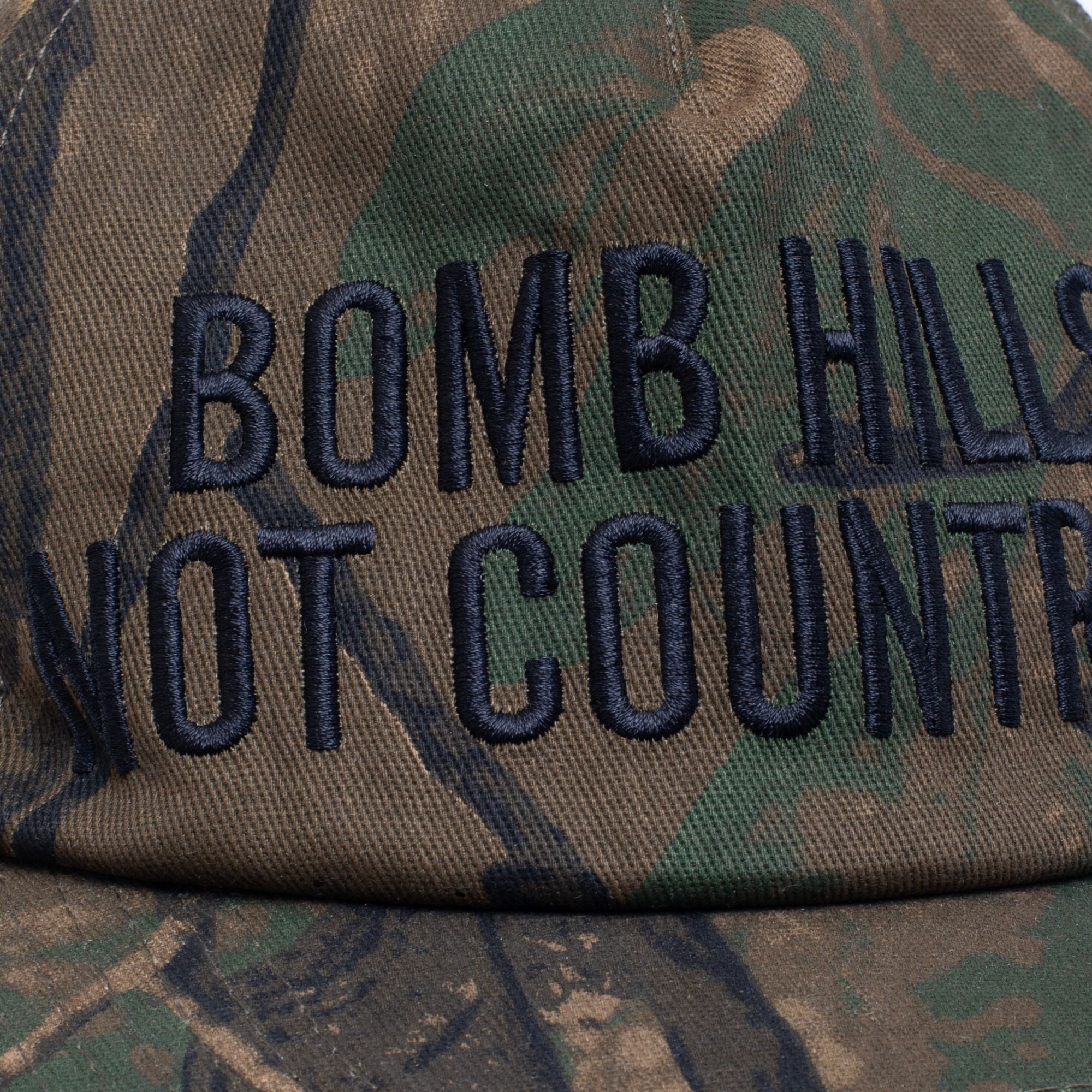 Bomb Hills Hat - Camo - Made In Korea - 5 Panel Polo Snapback