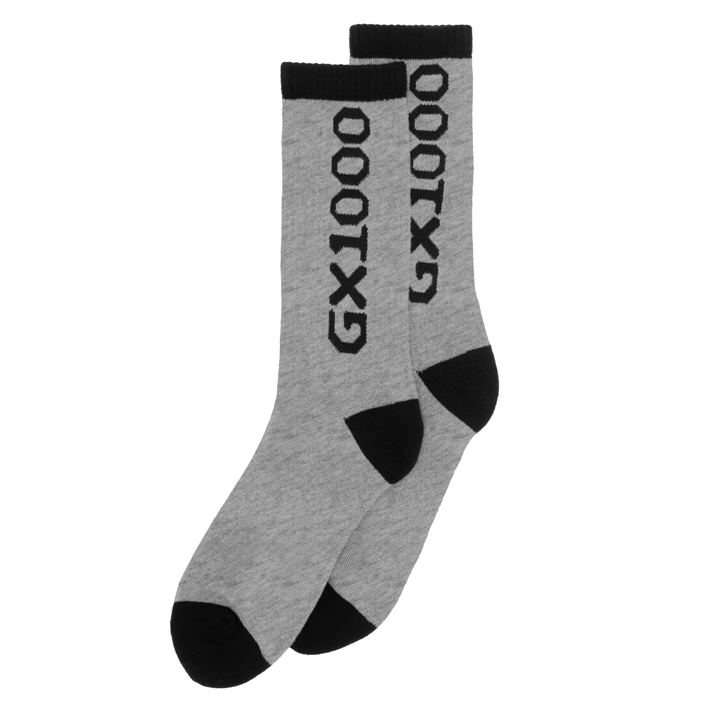 OG Logo Socks - Grey - 100% Cotton - Made in Korea