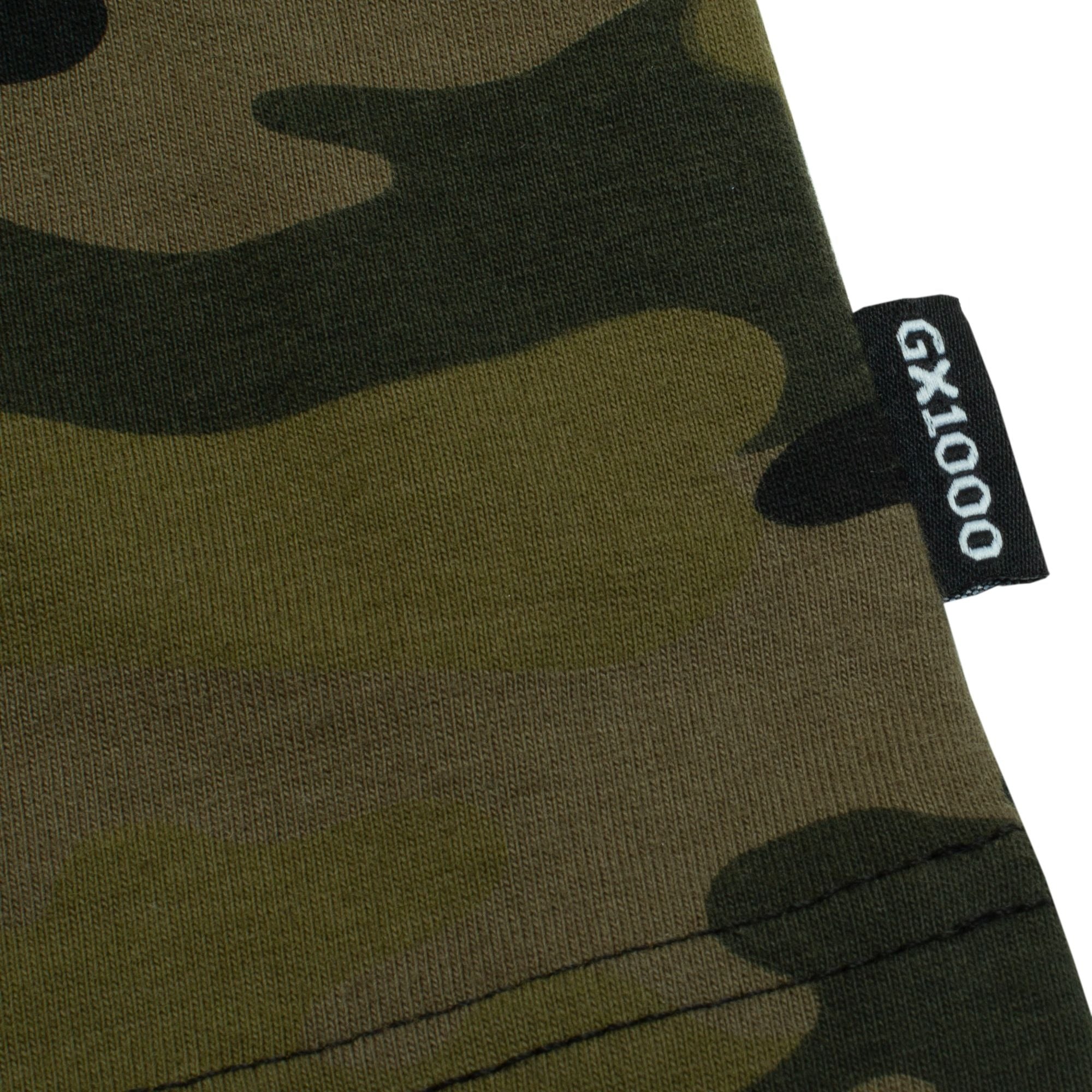 Pocket Tee - Camo - 100% Cotton - Made in China