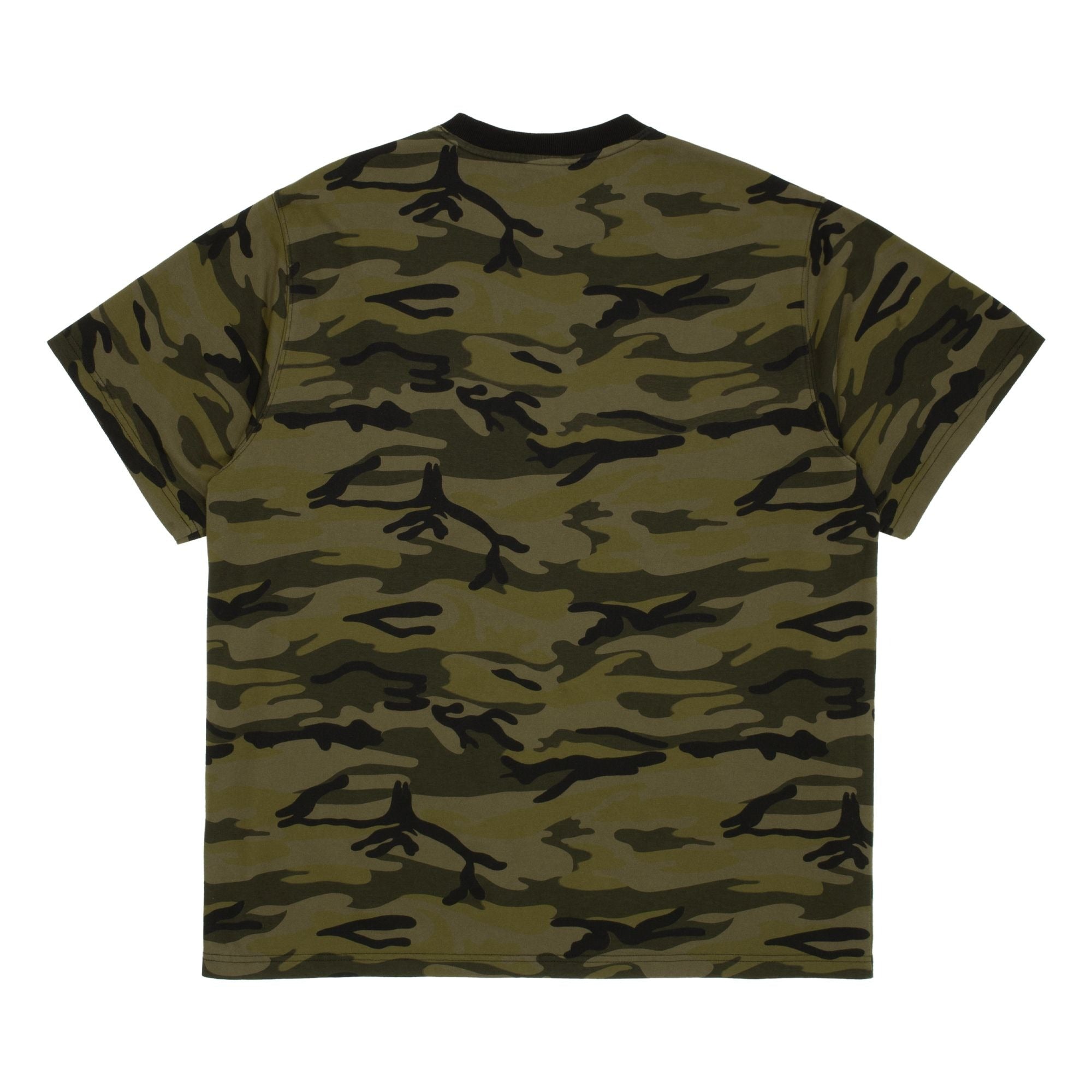 Pocket Tee - Camo - 100% Cotton - Made in China