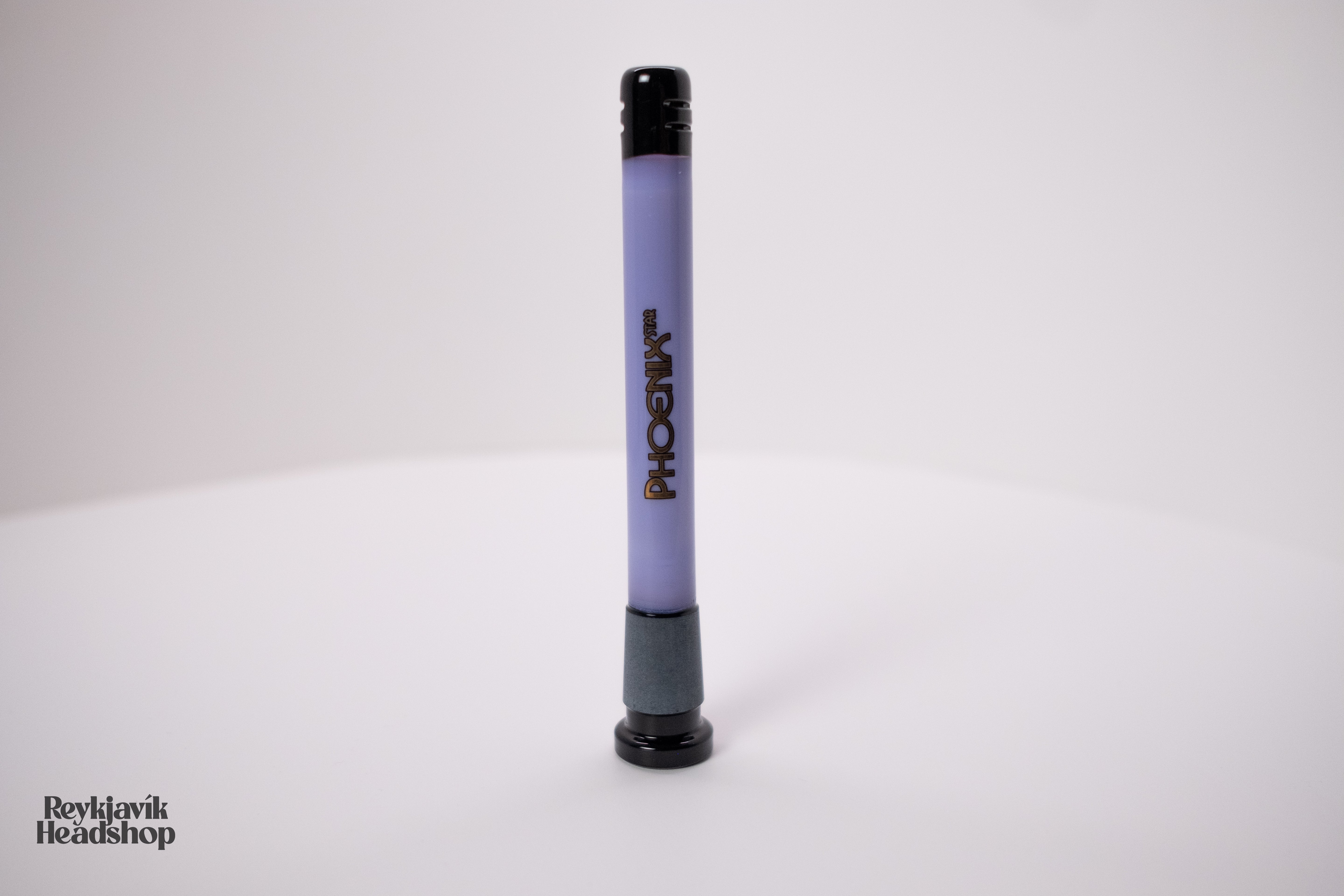 Phoenix fallrör með hliðaropum - Fjólublár - 14mm