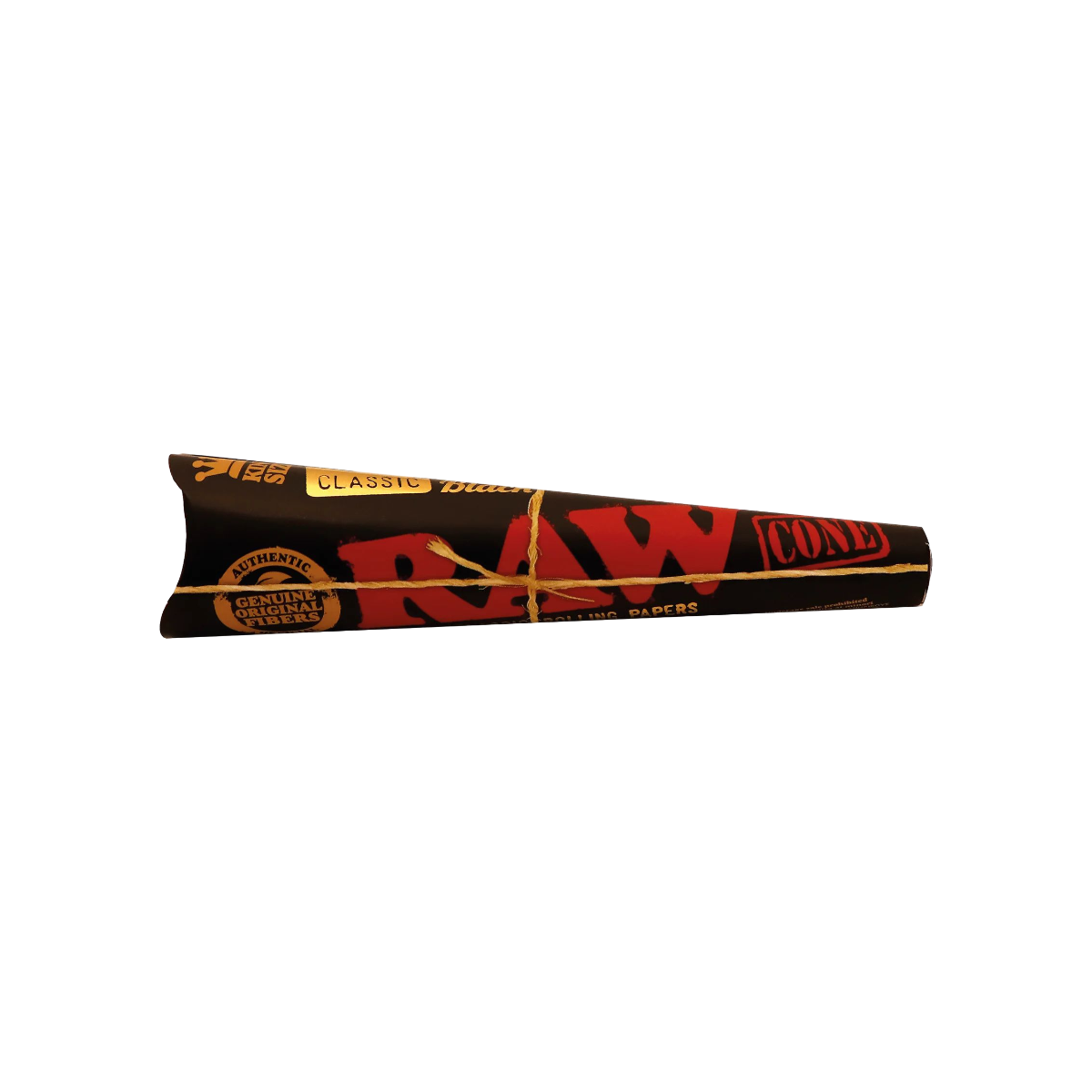 RAW Black King Size Cones