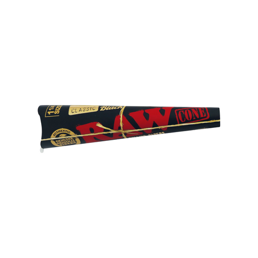 RAW Black 1 ¼ Size Cones