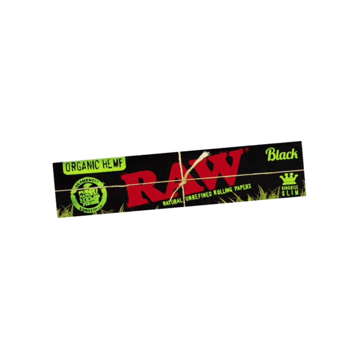 RAW Black Organic Hemp KS Slim