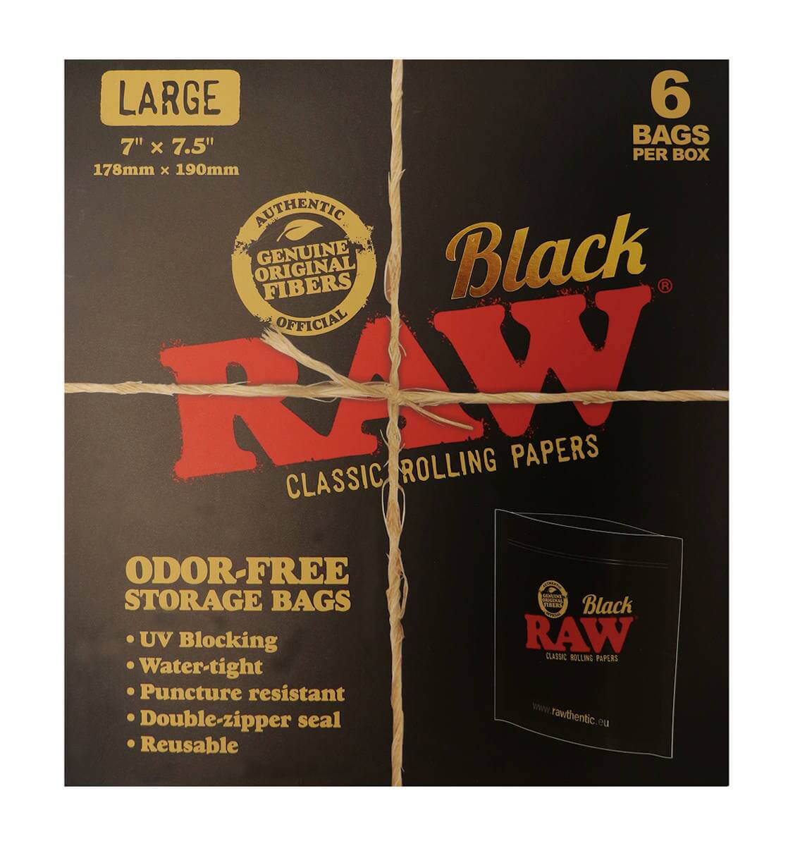 RAW Ziplock Pokar