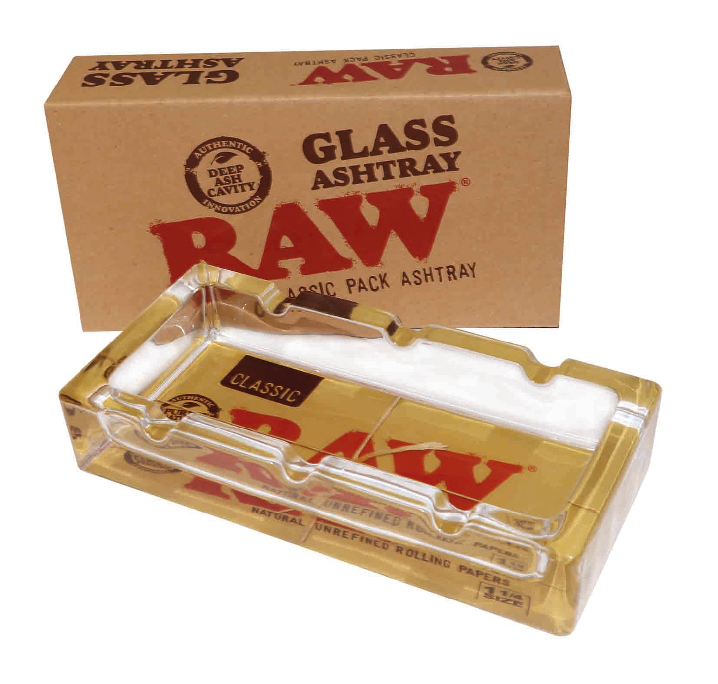 RAW Glass Ashtray