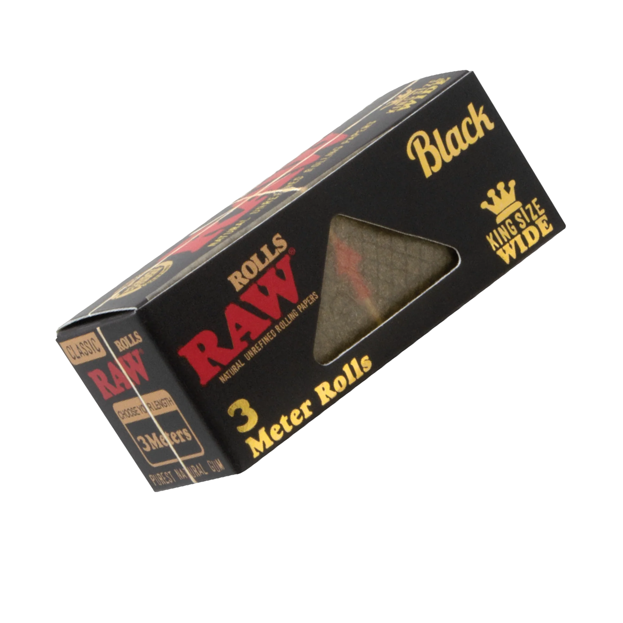 RAW Black King Size 3M Roll