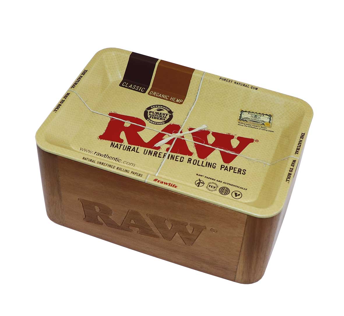 RAW Viðar Kassi m/ bakka