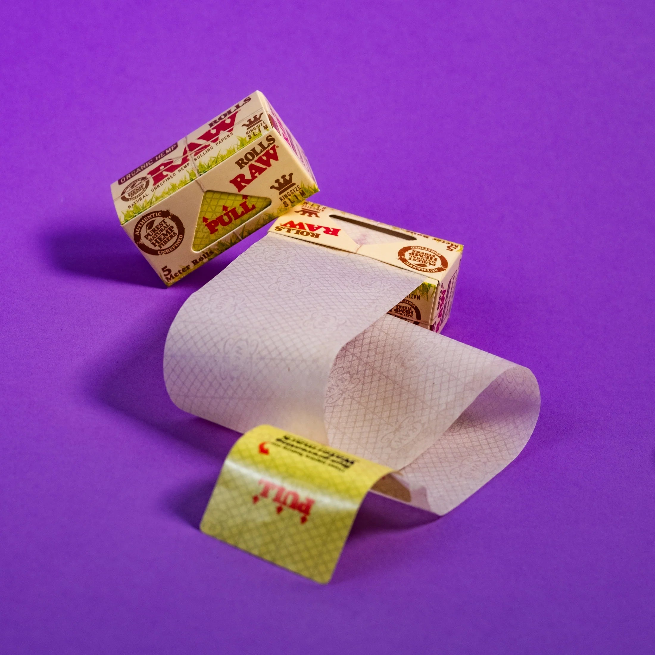 RAW Organic Hemp King Size Slim 5M Rúlla