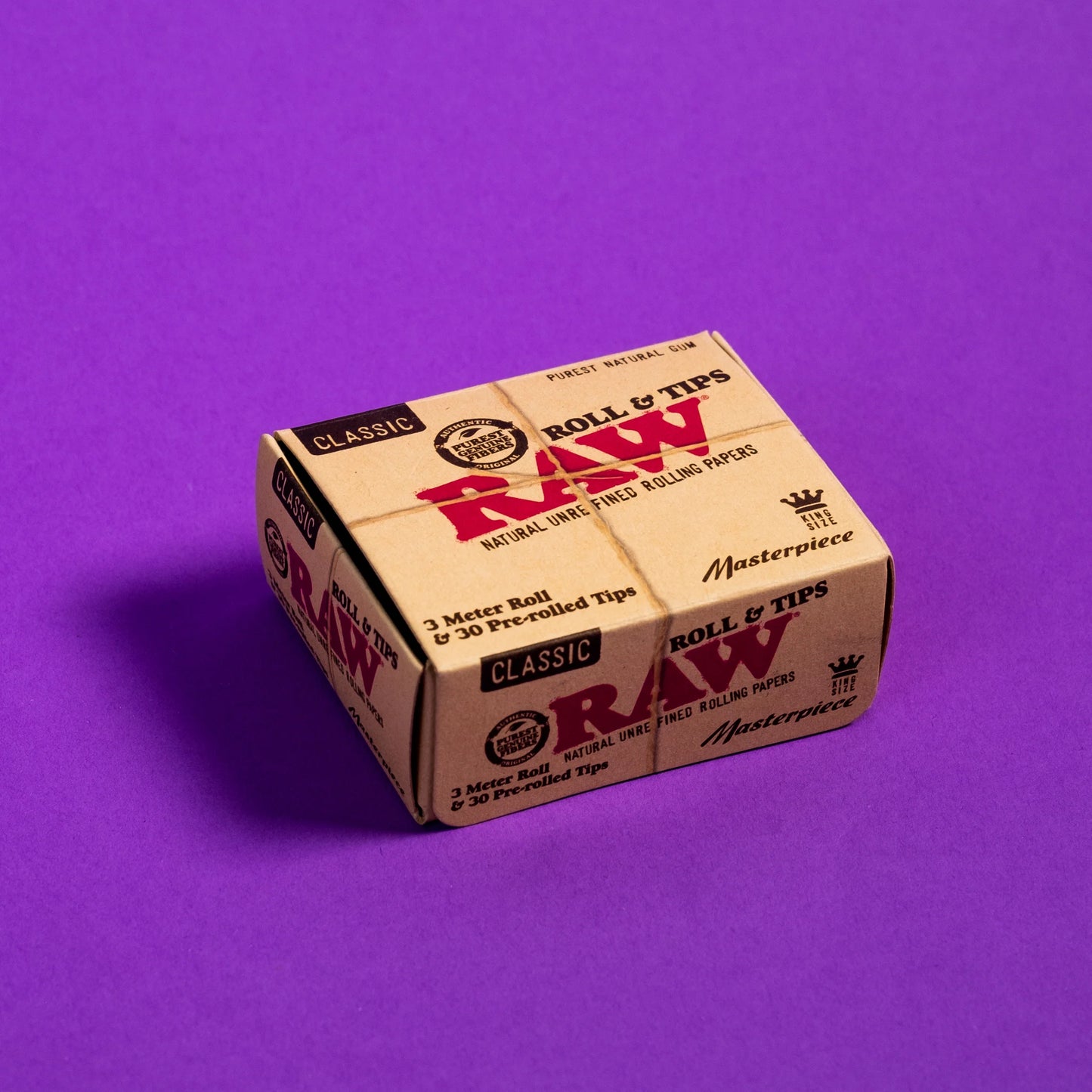 RAW Classic King Size 3M Rúlla + Tips