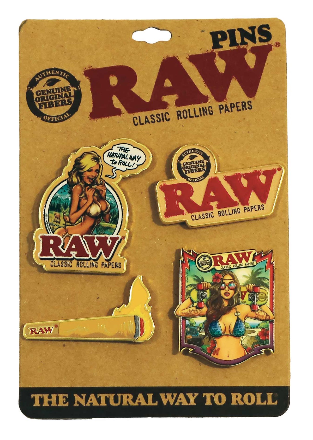 RAW Nælur