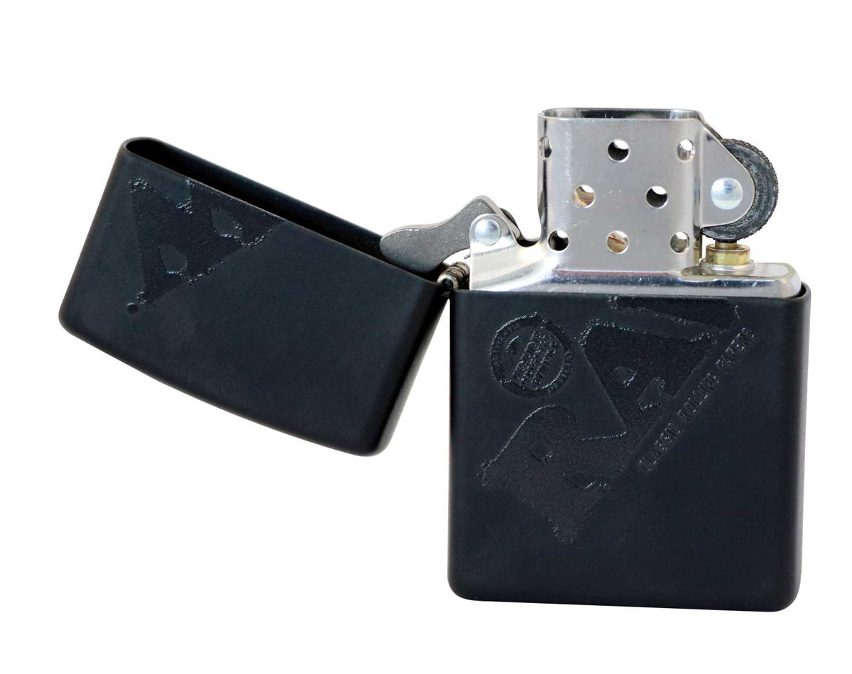 RAW Black Matte Zippo kveikjari