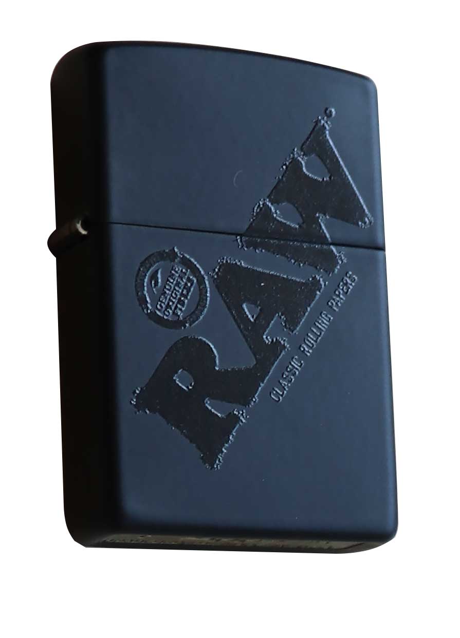 RAW Black Matte Zippo kveikjari