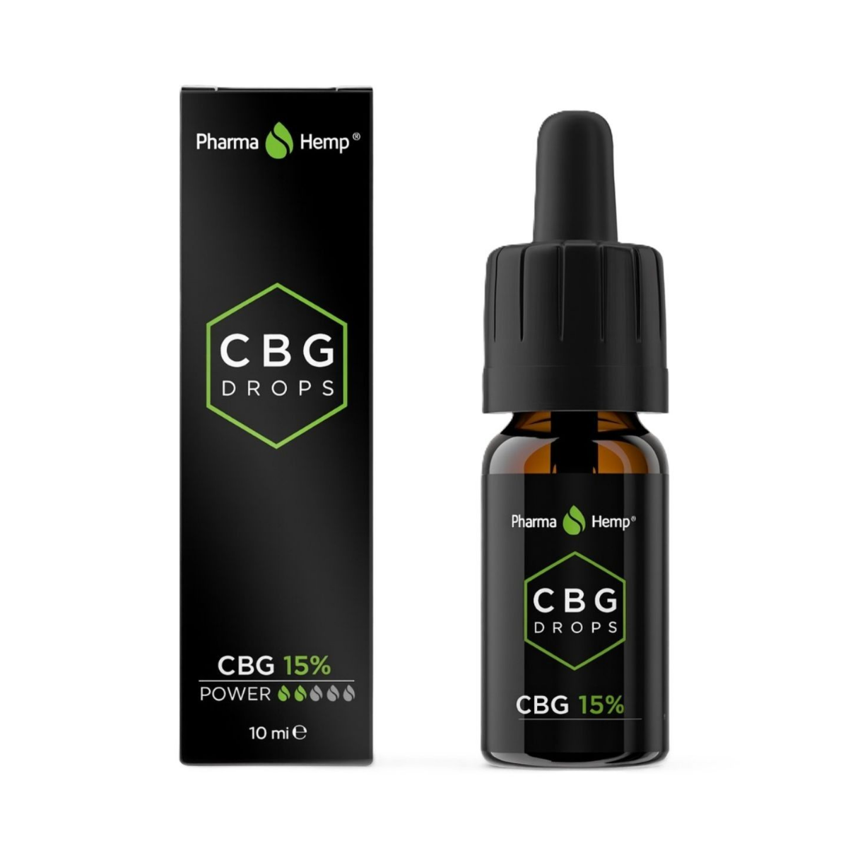 Pharma Hemp CBG Drops MCT Oil 15% (10ml)