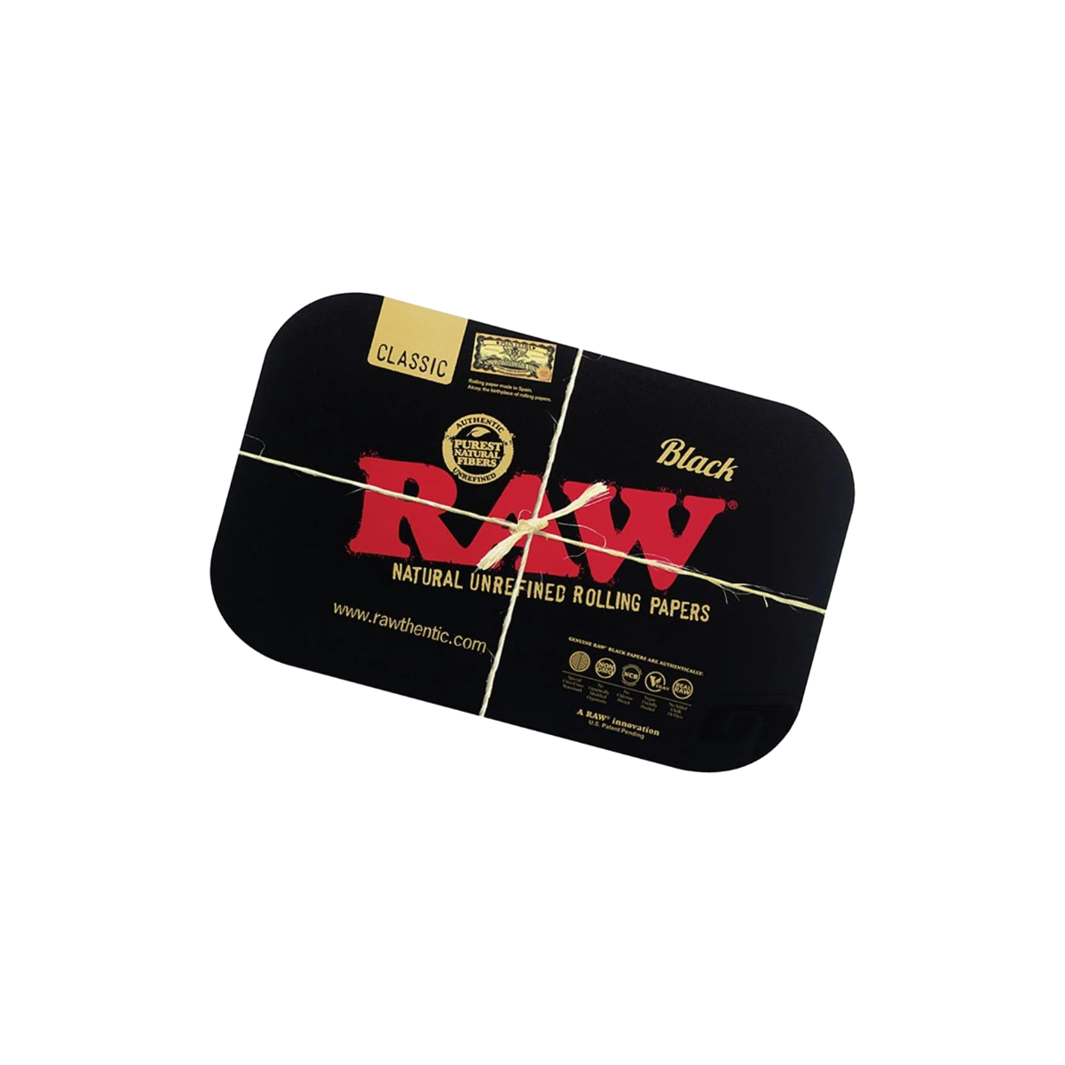 RAW Black magnetic tray cover