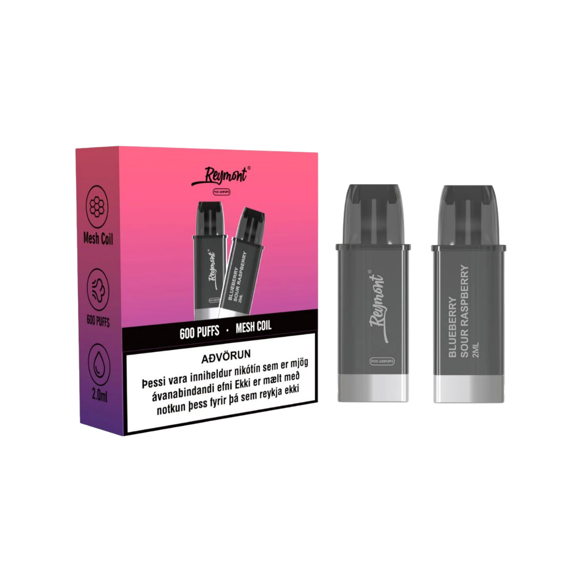 Reymont CB800 Hylki - Blueberry Sour Raspberry - 800 Puffs